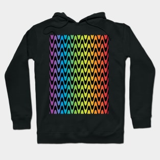 Psychedelic Rainbow Pattern v2 Hoodie